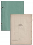 Moe Howards 27pp. Script Dated November 1937 for The Three Stooges Film Tassels in the Air -- With Some Annotations in Moes Hand -- Last One or Few Pages Missing, Else Very Good Condition